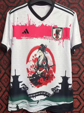 24-25 Japan White Special Edition Fans Soccer Jersey (鬼武者)