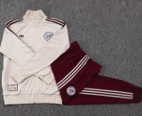25-26 Ajax Beige Kids Jacket Tracksuit #E25163(童装)