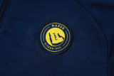 25-26 Al-Nassr Royal blue Jacket Tracksuit #A2591