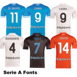 25-26 Napoli Halloween Orange Fans Soccer Jersey
