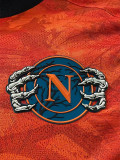 25-26 Napoli Halloween Orange Player Version Soccer Jersey
