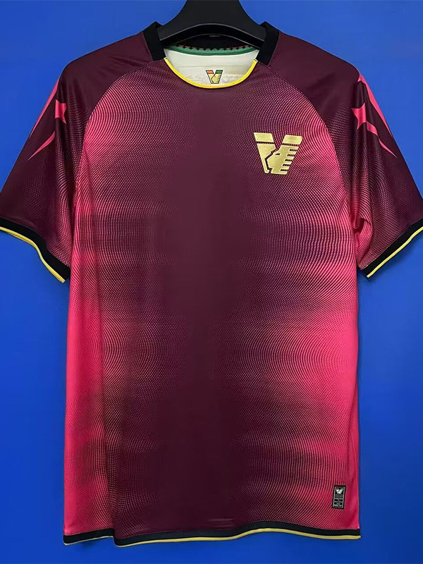 25-26 Venezia FC Brown Red Training shirts