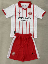 25-26 Girona Home Kids Soccer Jersey