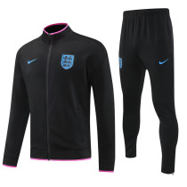 25-26 England Black Jacket Tracksuit