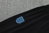 25-26 England Black Jacket Tracksuit