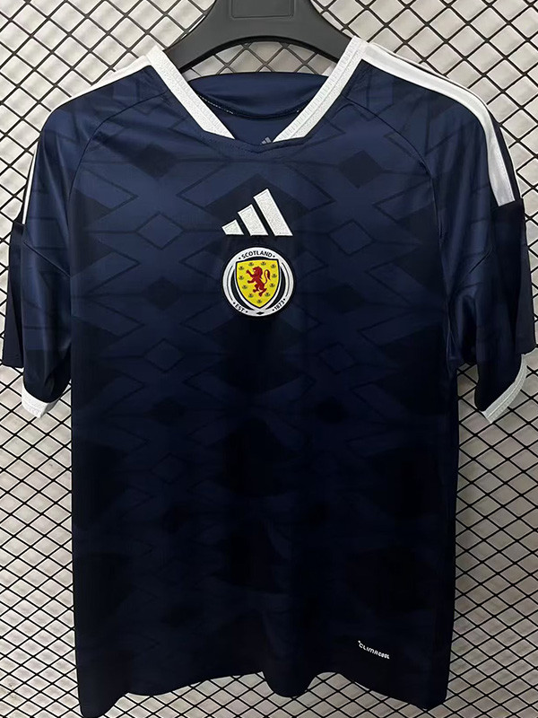 26-27 Scotland Home Fans Soccer Jersey