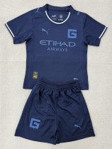 25-26 Girona Third Kids Soccer Jersey