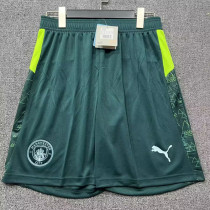 25-26 Man City Green Third Shorts Pants