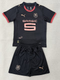 25-26 Stade Rennais Third Kids Soccer Jersey