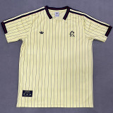 25-26 Club America Yellow Casual Edition Fans Training shirts