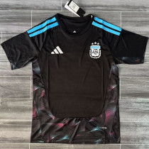 26-27 Argentina Black Goalkeeper Fans Soccer Jersey