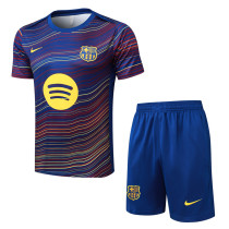 25-26 BAR Fancy blue Training Short Suit #D25226