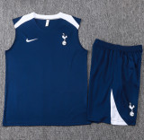 25-26 TOT Royal blue Tank top and shorts suit #D25227
