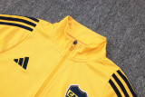 25-26 Boca Juniors Yellow Jacket Tracksuit #A2595