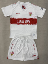 25-26 Stuttgart Home Kids Soccer Jersey