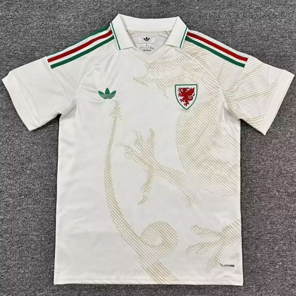 26-27 Wales Away Fans Soccer Jersey