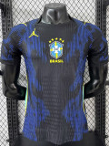 26-27 Brazil  Blue Player Version Soccer Jersey