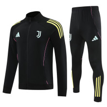 25-26 JUV Black Jacket Tracksuit
