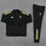 25-26 JUV Black Jacket Tracksuit
