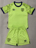 25-26 West Ham Green Goalkeeper Kids Soccer Jersey