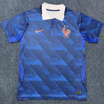 26-27 France Blue Fans Soccer Jersey