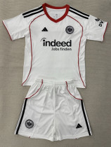 25-26 Frankfurt Away Kids Soccer Jersey