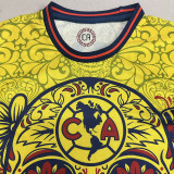 25-26 Club America Yellow Halloween Fans Soccer Jersey