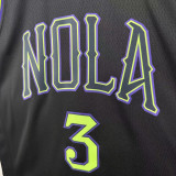 25-26 Pelicans POOLE #3 Black City Edition Top Quality Hot Pressing NBA Jersey