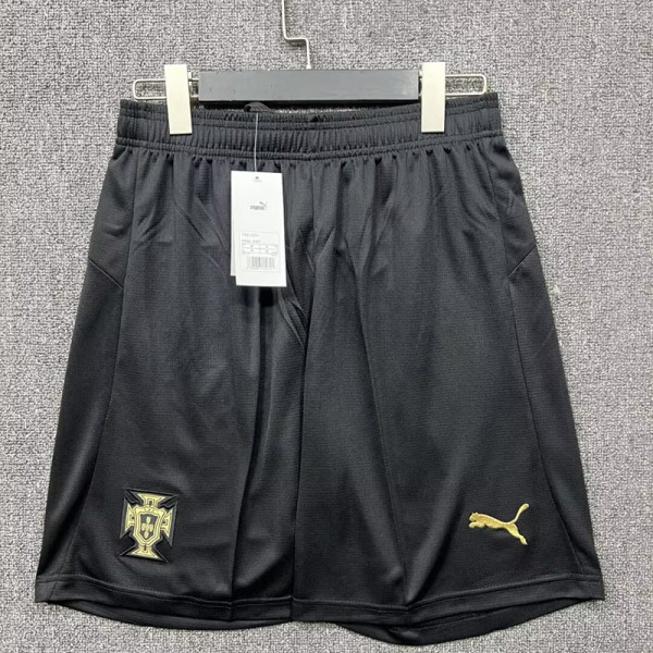 25-26 Portugal Black Shorts Pants