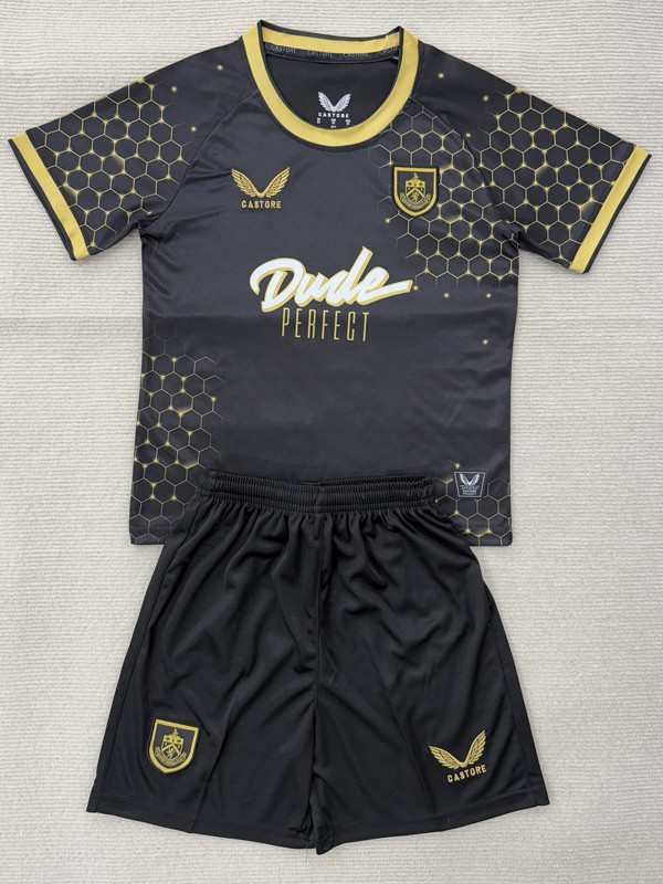 25-26 Burnley Third Kids Soccer Jersey