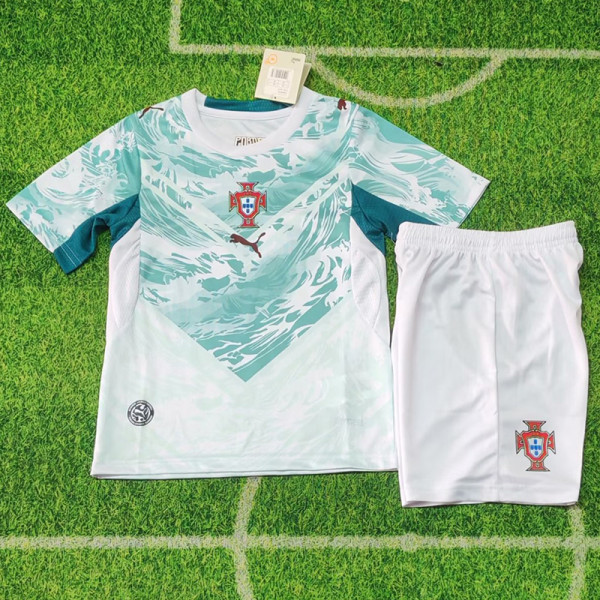 26-27 Portugal Away Kids Soccer Jersey