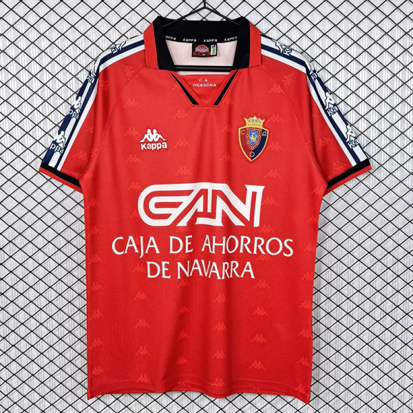 1995-1996 Osasuna Home Retro Soccer Jersey