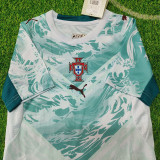 26-27 Portugal Away Kids Soccer Jersey