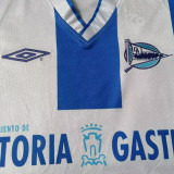 2003-2004 Alaves Home Retro Soccer Jersey