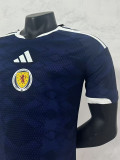 26-27 Scotland Home Player Version Soccer Jersey