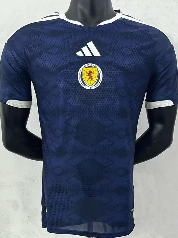 26-27 Scotland Home Player Version Soccer Jersey