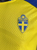 26-27 Sweden Home Player Version Soccer Jersey
