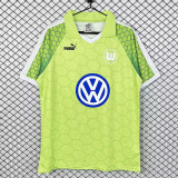 1997-1998 Wolfsburg Home Retro Soccer Jersey