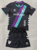 25-26 Malaga Away Kids Soccer Jersey