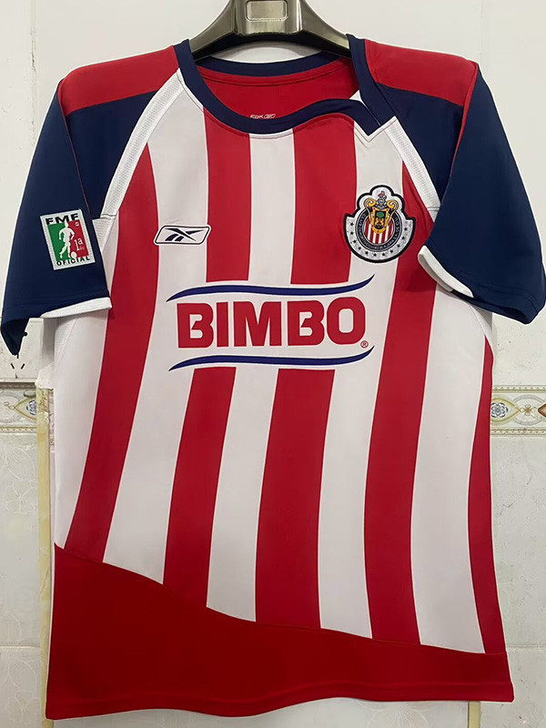 2007-2008 Chivas Home Retro Soccer Jersey