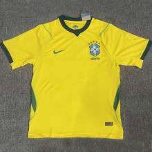 26-27 Brazil Yellow Fans Soccer Jersey