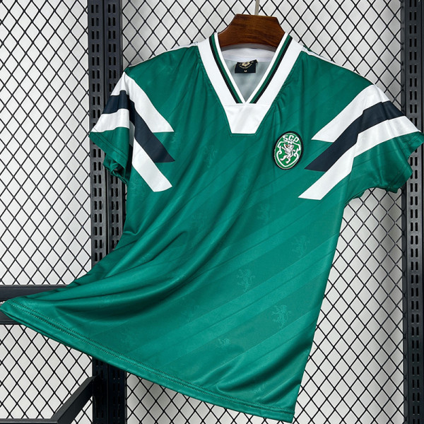 25-26 Sporting Lisbon Green Casual Edition Training shirts