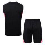 25-26 ARS Black Tank top and shorts suit #D25236