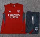 25-26 ARS Jujube Red Tank top and shorts suit #D25245