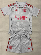 25-26 Lyon Third Kids Soccer Jersey