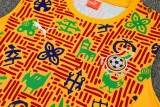 25-26 Ghana Yellow Tank top and shorts suit
