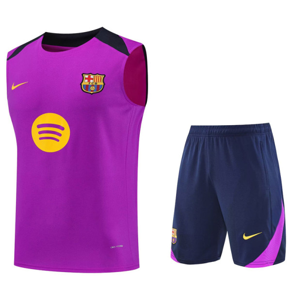 25-26 BAR Purple Tank top and shorts suit