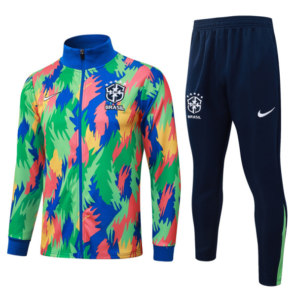 25-26 Brazil Green Jacket Tracksuit #A25103