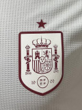 26-27 Spain White Player Version Soccer Jersey