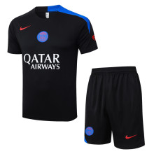 25-26 PSG Black Training Short Suit #D25255